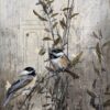 CHICKADEES IN THE BRANCHES I