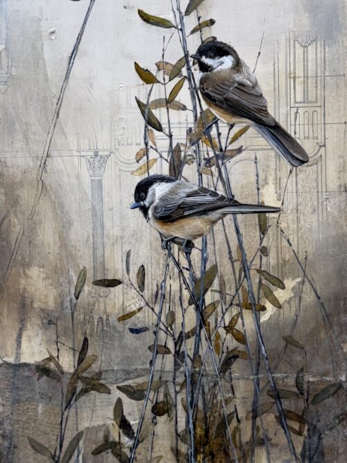 CHICKADEES IN THE BRANCHES II