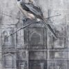 chickadee on drawing
